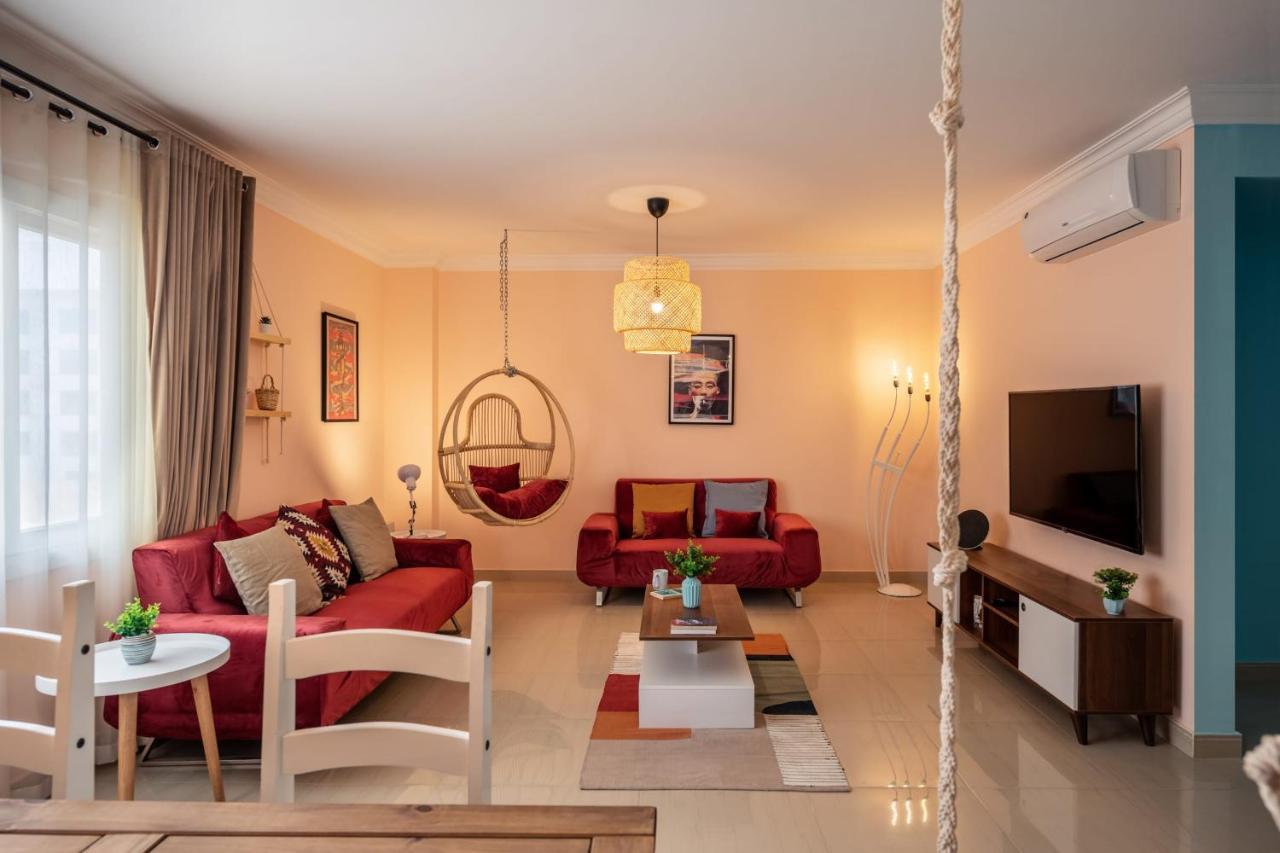 The 2Bdr Compelling Condo 5 Min To Cai Airport カイロ エクステリア 写真